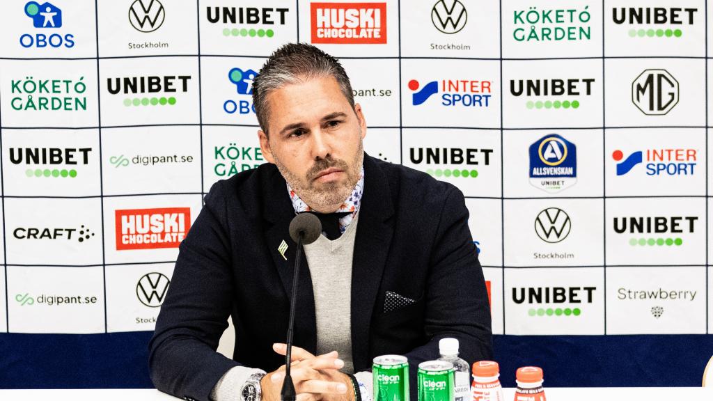 Presskonferensen efter 1-1 mot IFK Göteborg