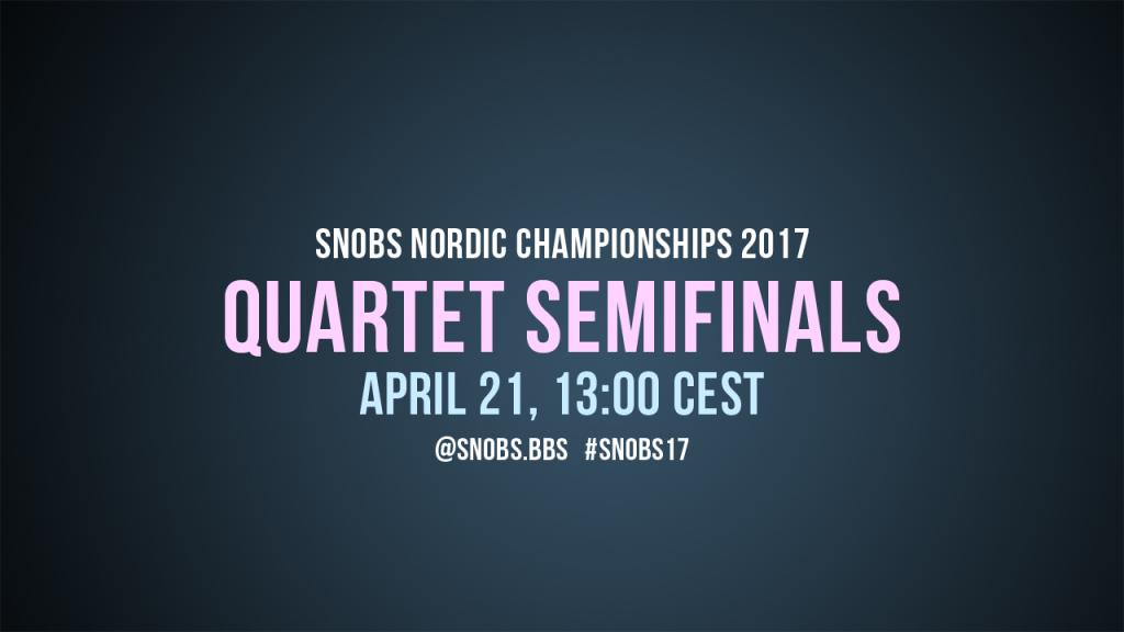 Quartet Semifinals 2017