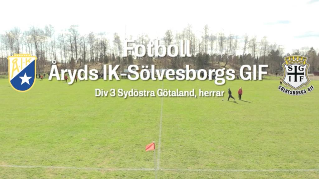 Åryds IK -Sölvesborgs GoIF 18 april 2015 Repris
