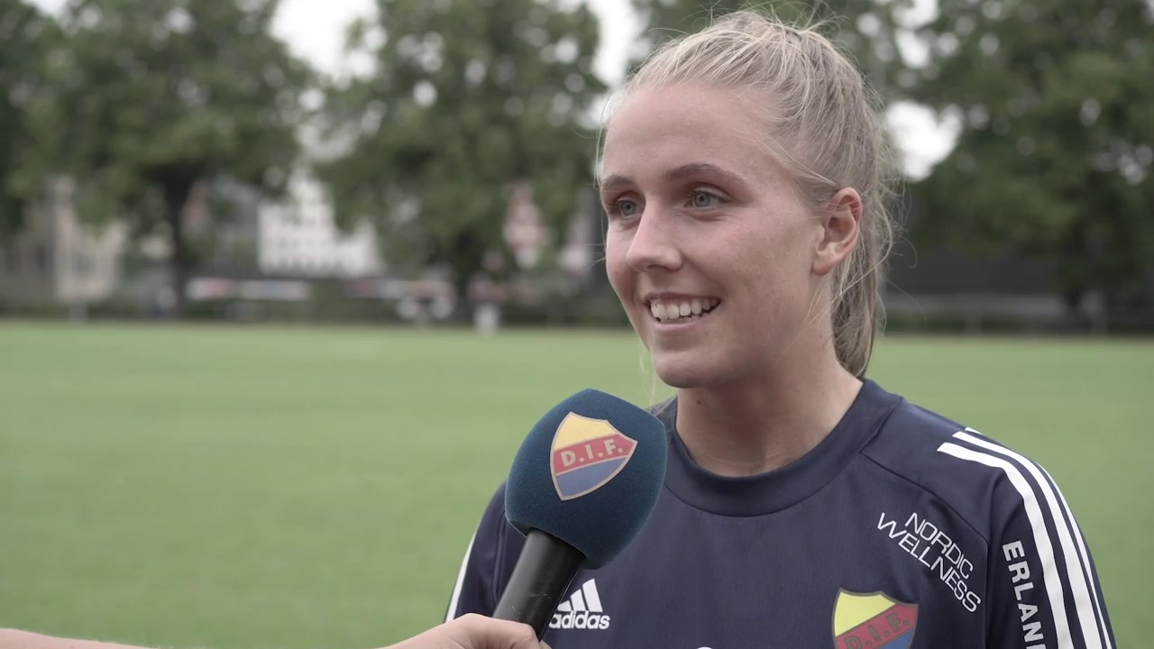 Djurgården Fotboll: 
        Gudrun Arnardottir inför Kristianstad 
      