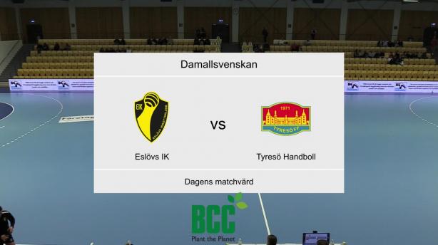 Eslövs IK - Tyresö Handboll