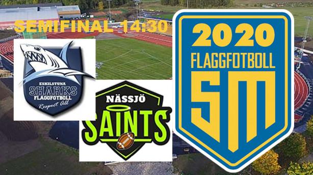 Eskilstuna Sharks vs Nässjö Saints - SM-slutspel 2020
