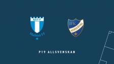 P19 Allsvenskan : Malmö FF - IFK Norrköping