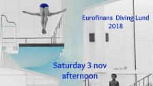 Eurofinans Diving Lund Saturday PM