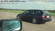 1080p: ALPINA B3 3,0 Touring vs BMW 540i E34 6-speed