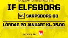 IF Elfsborg – Sarpsborg (träningsmatch)