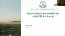 EU:s bioekonomistrategi Överläggning 11 sept 2025