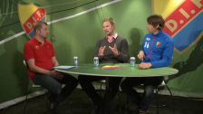 DIFTV-studio inför Djurgården-MFF