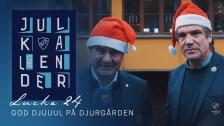 Kotschacks Julkalender 2021 lucka 24 - God djuuul på Djurgården!