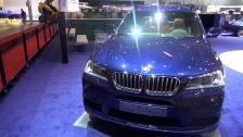 BMW ALPINA XD3 BiTurbon from a distance at Geneva Salon 2013