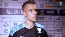 Jonas Knudsen efter 0–0 mot AIK