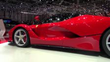 LaFerrari wheels and exteriour in SUPERDETAIL at Geneva Salon 2013