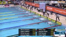 28 50m Bröstsim Herrar A-Final SM/JSM 25m 2015