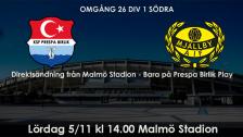 KSF Prespa Birlik - Mjällby AIF