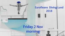 Eurofinans Diving Lund Friday AM