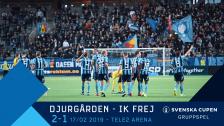 Djurgården-IK Frej 2-1 Svenska Cupen