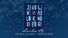 Kotschacks Julkalender 2025 Lucka 14 - Fotbollslaget i Barcelona