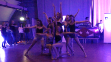 DC Salsa Ladies Team performs at Uppsala Danscenter´s party | gomezdance.com ♥