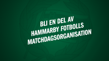 Vill du vara en del av Hammarby Fotbolls matchdagsorganisation?