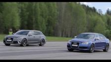 [4k] Tuned Audi RS6 Avant V8 ECU Tuning vs tuned MTM RS6 Sedan Stage 3 V10 UNCUT