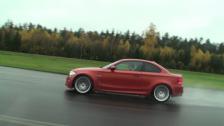 BMW 1M Coupe vs BMW M6 Coupe Rerace from 50 km/h