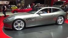 [4k] Ferrari GTC4Lusso overview Ferrari stand Geneva 2016