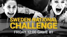 Game #1 – Sweden National Challenge - 11 Dec 12:25 - 14:10