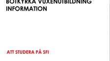 INFORMATION OM SFI