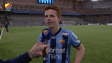 Aslak Witry målskytt i sin tävlingspremiär för Djurgården