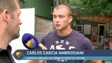Carlos Garcia besöker Kaknäs