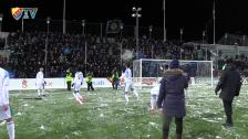 Snöbollskriget efter matchen mot Sundsvall
